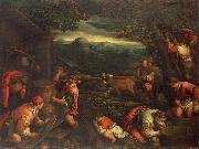 Francesco Bassano the younger Autumn oil painting